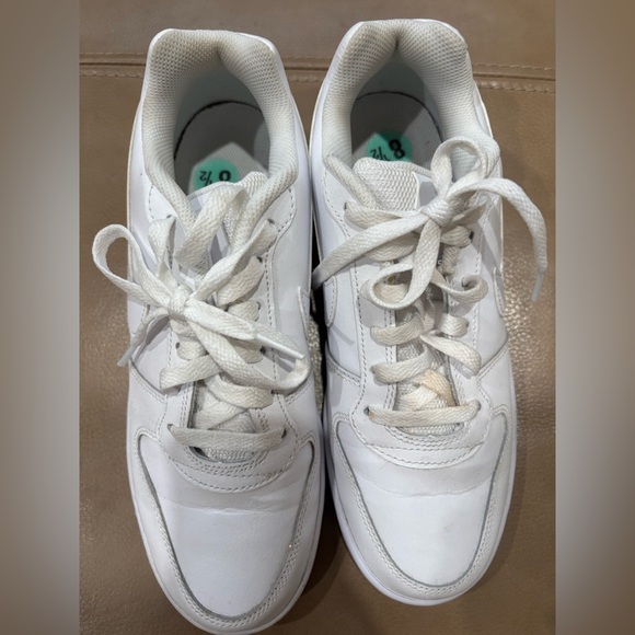 Nike All-White Ebernon Low Athletic Shoes - Picture 2 of 5